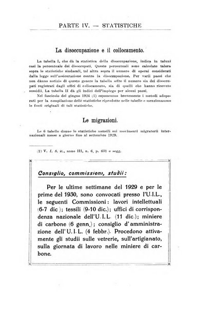 Informazioni sociali pubblicazione mensile curata dall'Ufficio corrispondente di Roma dell'Ufficio internazionale del lavoro, Ginevra