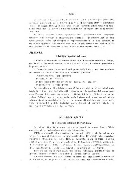 Informazioni sociali pubblicazione mensile curata dall'Ufficio corrispondente di Roma dell'Ufficio internazionale del lavoro, Ginevra