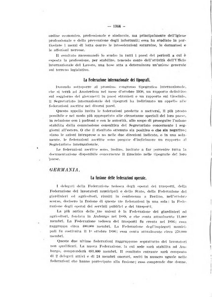 Informazioni sociali pubblicazione mensile curata dall'Ufficio corrispondente di Roma dell'Ufficio internazionale del lavoro, Ginevra