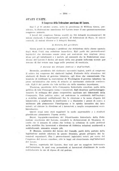 Informazioni sociali pubblicazione mensile curata dall'Ufficio corrispondente di Roma dell'Ufficio internazionale del lavoro, Ginevra