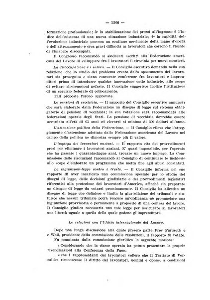 Informazioni sociali pubblicazione mensile curata dall'Ufficio corrispondente di Roma dell'Ufficio internazionale del lavoro, Ginevra