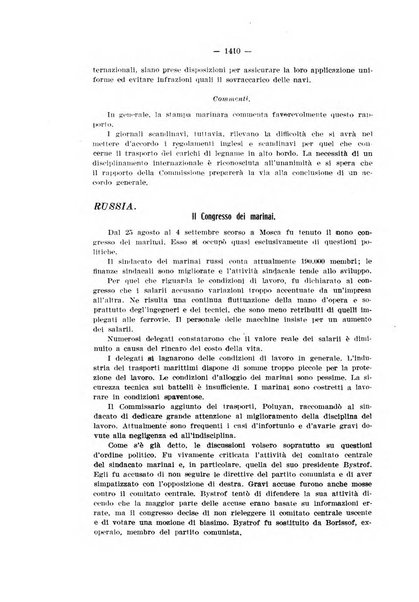 Informazioni sociali pubblicazione mensile curata dall'Ufficio corrispondente di Roma dell'Ufficio internazionale del lavoro, Ginevra