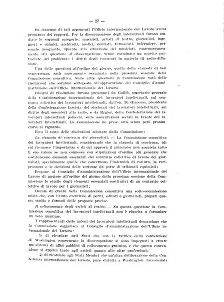 Informazioni sociali pubblicazione mensile curata dall'Ufficio corrispondente di Roma dell'Ufficio internazionale del lavoro, Ginevra