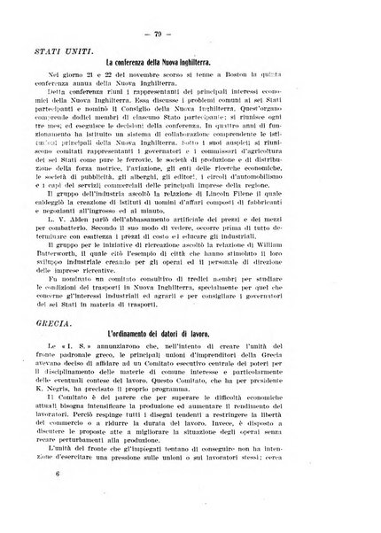 Informazioni sociali pubblicazione mensile curata dall'Ufficio corrispondente di Roma dell'Ufficio internazionale del lavoro, Ginevra