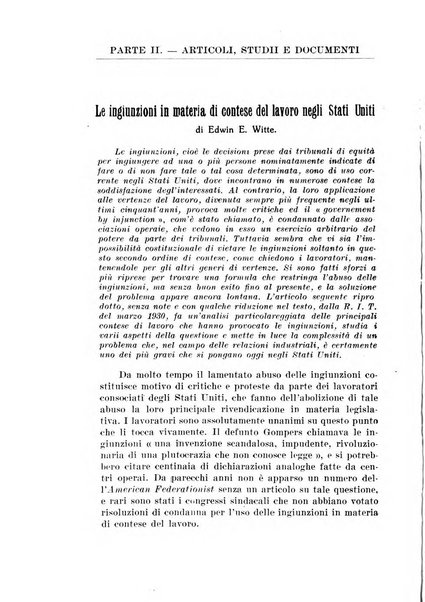 Informazioni sociali pubblicazione mensile curata dall'Ufficio corrispondente di Roma dell'Ufficio internazionale del lavoro, Ginevra