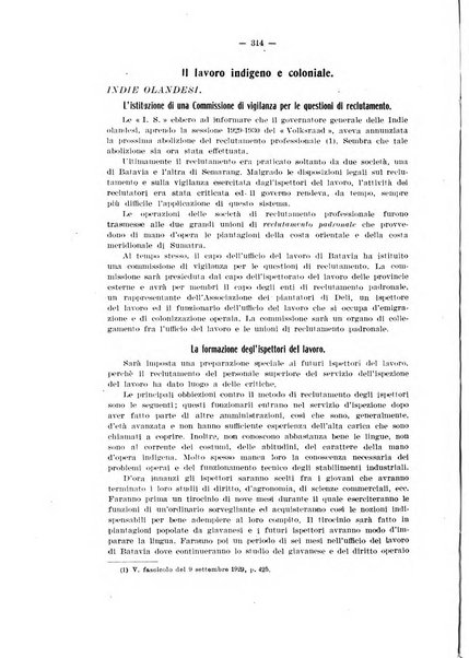 Informazioni sociali pubblicazione mensile curata dall'Ufficio corrispondente di Roma dell'Ufficio internazionale del lavoro, Ginevra