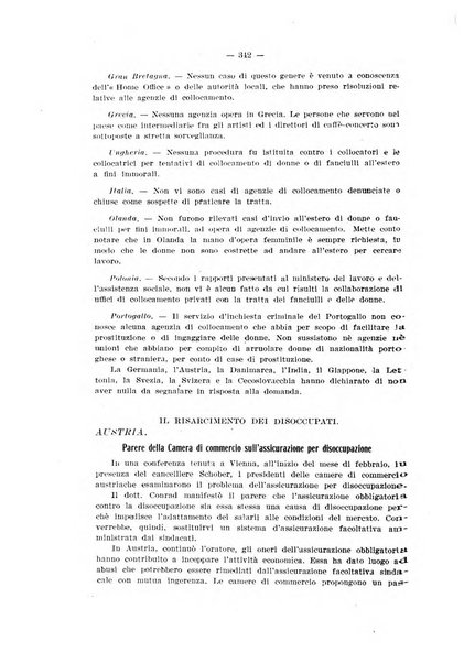 Informazioni sociali pubblicazione mensile curata dall'Ufficio corrispondente di Roma dell'Ufficio internazionale del lavoro, Ginevra