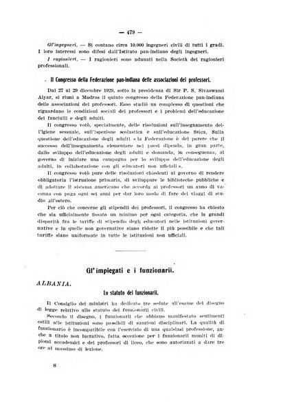 Informazioni sociali pubblicazione mensile curata dall'Ufficio corrispondente di Roma dell'Ufficio internazionale del lavoro, Ginevra