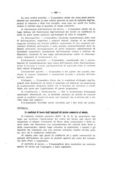 Informazioni sociali pubblicazione mensile curata dall'Ufficio corrispondente di Roma dell'Ufficio internazionale del lavoro, Ginevra