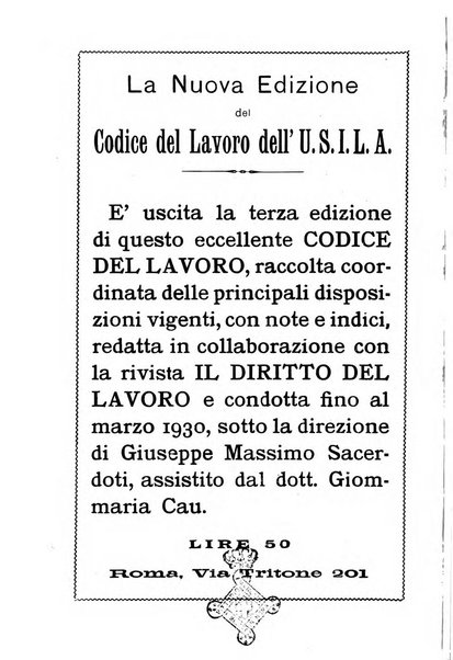 Informazioni sociali pubblicazione mensile curata dall'Ufficio corrispondente di Roma dell'Ufficio internazionale del lavoro, Ginevra