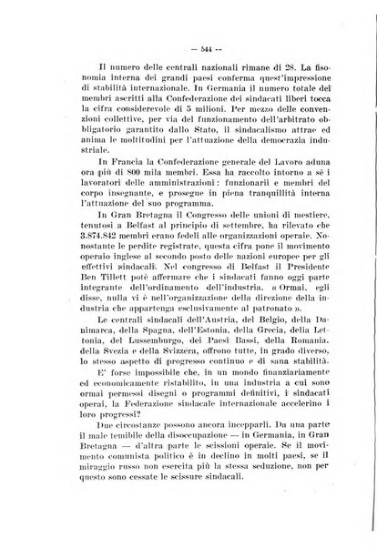 Informazioni sociali pubblicazione mensile curata dall'Ufficio corrispondente di Roma dell'Ufficio internazionale del lavoro, Ginevra