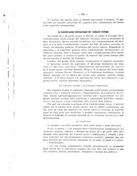 Informazioni sociali pubblicazione mensile curata dall'Ufficio corrispondente di Roma dell'Ufficio internazionale del lavoro, Ginevra