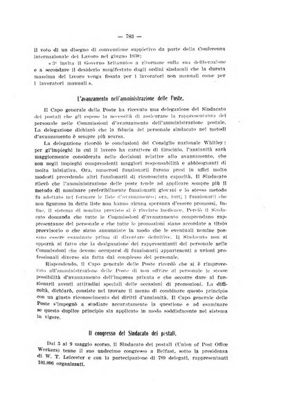 Informazioni sociali pubblicazione mensile curata dall'Ufficio corrispondente di Roma dell'Ufficio internazionale del lavoro, Ginevra