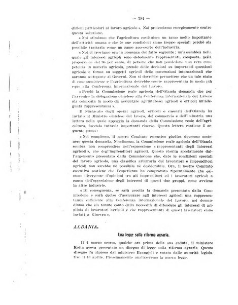 Informazioni sociali pubblicazione mensile curata dall'Ufficio corrispondente di Roma dell'Ufficio internazionale del lavoro, Ginevra