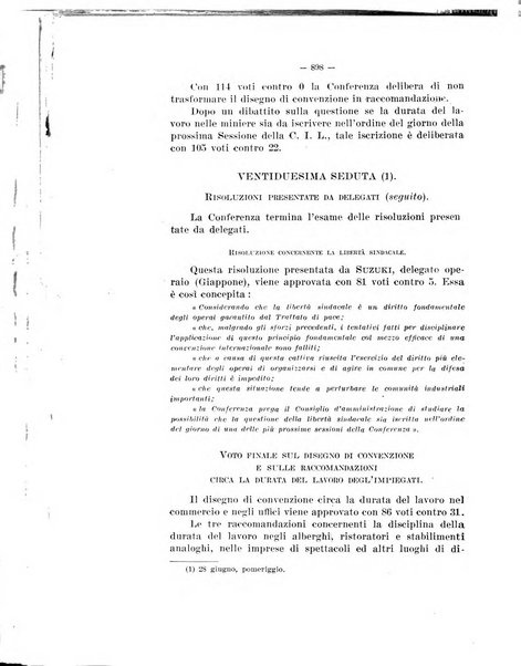 Informazioni sociali pubblicazione mensile curata dall'Ufficio corrispondente di Roma dell'Ufficio internazionale del lavoro, Ginevra