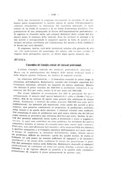 Informazioni sociali pubblicazione mensile curata dall'Ufficio corrispondente di Roma dell'Ufficio internazionale del lavoro, Ginevra