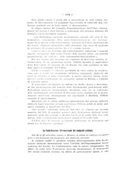 Informazioni sociali pubblicazione mensile curata dall'Ufficio corrispondente di Roma dell'Ufficio internazionale del lavoro, Ginevra