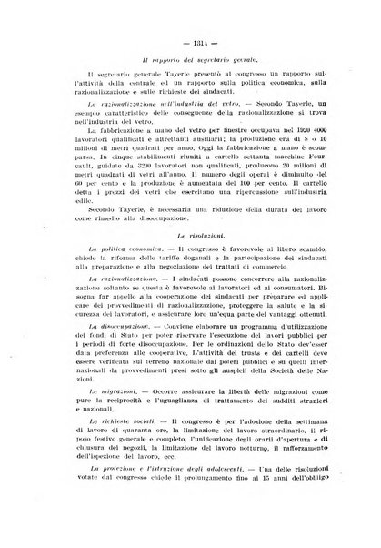 Informazioni sociali pubblicazione mensile curata dall'Ufficio corrispondente di Roma dell'Ufficio internazionale del lavoro, Ginevra