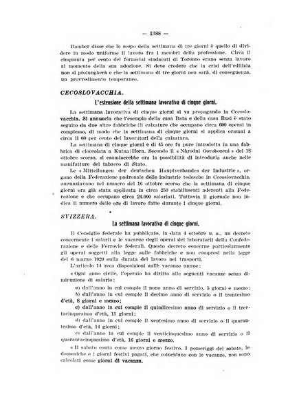 Informazioni sociali pubblicazione mensile curata dall'Ufficio corrispondente di Roma dell'Ufficio internazionale del lavoro, Ginevra