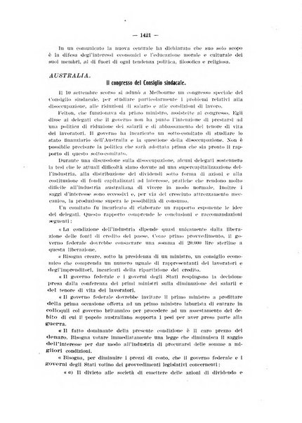 Informazioni sociali pubblicazione mensile curata dall'Ufficio corrispondente di Roma dell'Ufficio internazionale del lavoro, Ginevra