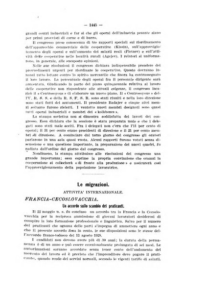 Informazioni sociali pubblicazione mensile curata dall'Ufficio corrispondente di Roma dell'Ufficio internazionale del lavoro, Ginevra