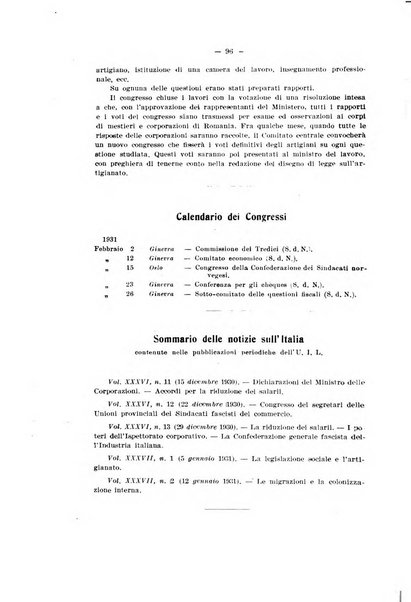 Informazioni sociali pubblicazione mensile curata dall'Ufficio corrispondente di Roma dell'Ufficio internazionale del lavoro, Ginevra