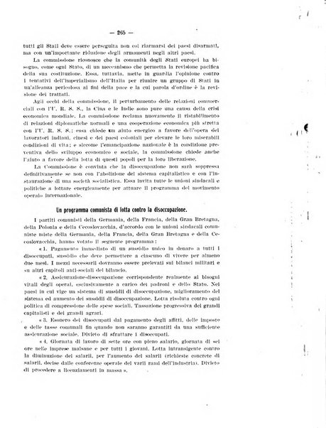 Informazioni sociali pubblicazione mensile curata dall'Ufficio corrispondente di Roma dell'Ufficio internazionale del lavoro, Ginevra