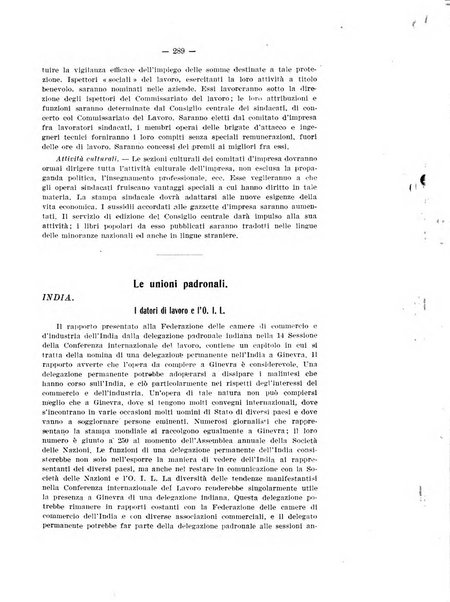 Informazioni sociali pubblicazione mensile curata dall'Ufficio corrispondente di Roma dell'Ufficio internazionale del lavoro, Ginevra