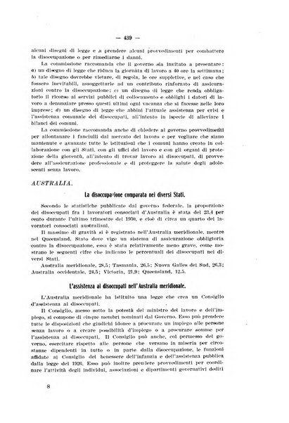 Informazioni sociali pubblicazione mensile curata dall'Ufficio corrispondente di Roma dell'Ufficio internazionale del lavoro, Ginevra