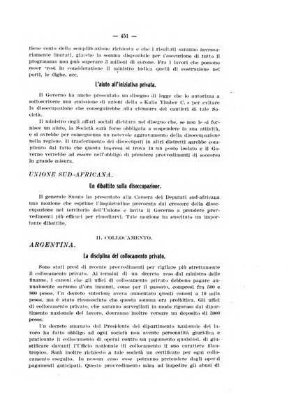 Informazioni sociali pubblicazione mensile curata dall'Ufficio corrispondente di Roma dell'Ufficio internazionale del lavoro, Ginevra