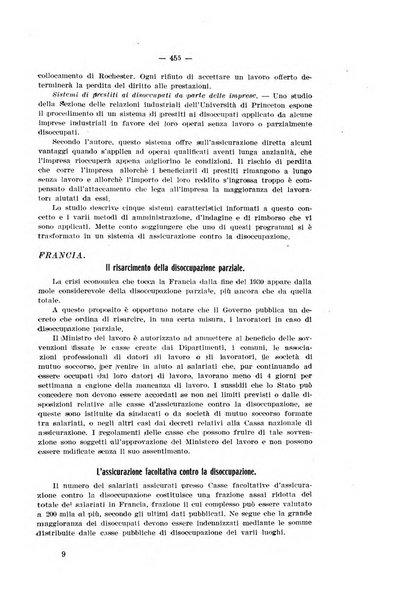 Informazioni sociali pubblicazione mensile curata dall'Ufficio corrispondente di Roma dell'Ufficio internazionale del lavoro, Ginevra