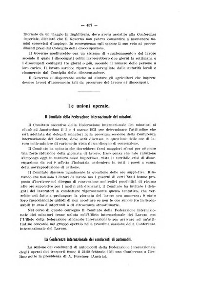 Informazioni sociali pubblicazione mensile curata dall'Ufficio corrispondente di Roma dell'Ufficio internazionale del lavoro, Ginevra