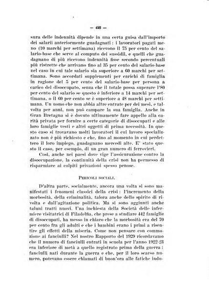 Informazioni sociali pubblicazione mensile curata dall'Ufficio corrispondente di Roma dell'Ufficio internazionale del lavoro, Ginevra