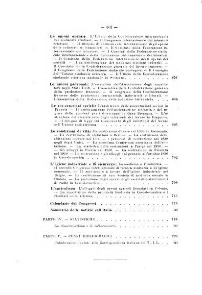 Informazioni sociali pubblicazione mensile curata dall'Ufficio corrispondente di Roma dell'Ufficio internazionale del lavoro, Ginevra