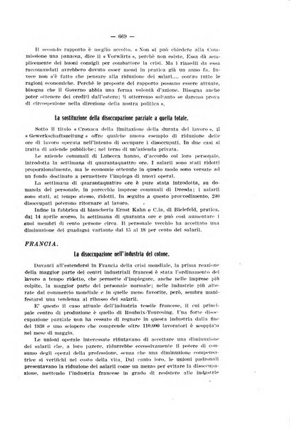 Informazioni sociali pubblicazione mensile curata dall'Ufficio corrispondente di Roma dell'Ufficio internazionale del lavoro, Ginevra