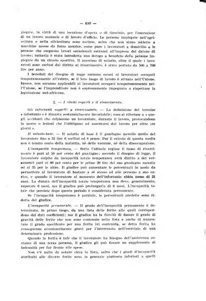 Informazioni sociali pubblicazione mensile curata dall'Ufficio corrispondente di Roma dell'Ufficio internazionale del lavoro, Ginevra