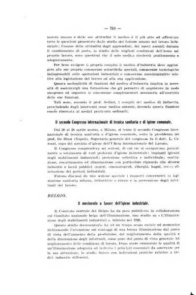 Informazioni sociali pubblicazione mensile curata dall'Ufficio corrispondente di Roma dell'Ufficio internazionale del lavoro, Ginevra