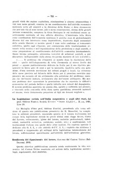 Informazioni sociali pubblicazione mensile curata dall'Ufficio corrispondente di Roma dell'Ufficio internazionale del lavoro, Ginevra