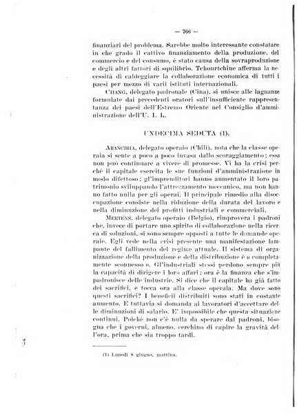 Informazioni sociali pubblicazione mensile curata dall'Ufficio corrispondente di Roma dell'Ufficio internazionale del lavoro, Ginevra