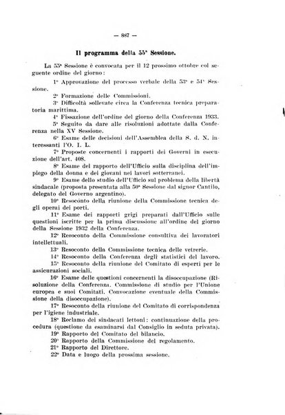 Informazioni sociali pubblicazione mensile curata dall'Ufficio corrispondente di Roma dell'Ufficio internazionale del lavoro, Ginevra