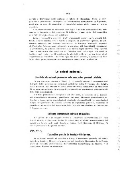 Informazioni sociali pubblicazione mensile curata dall'Ufficio corrispondente di Roma dell'Ufficio internazionale del lavoro, Ginevra