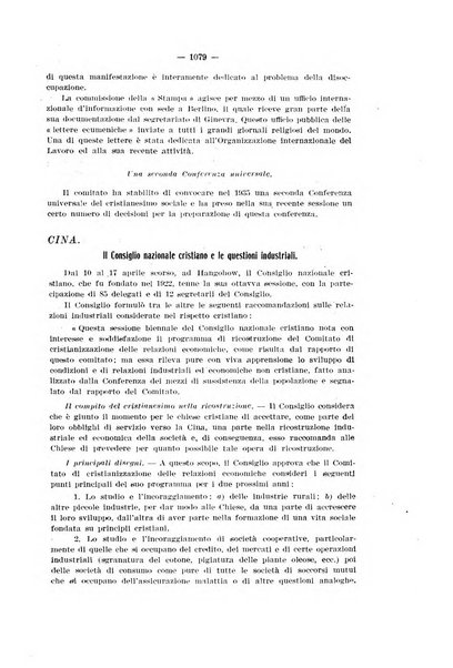 Informazioni sociali pubblicazione mensile curata dall'Ufficio corrispondente di Roma dell'Ufficio internazionale del lavoro, Ginevra