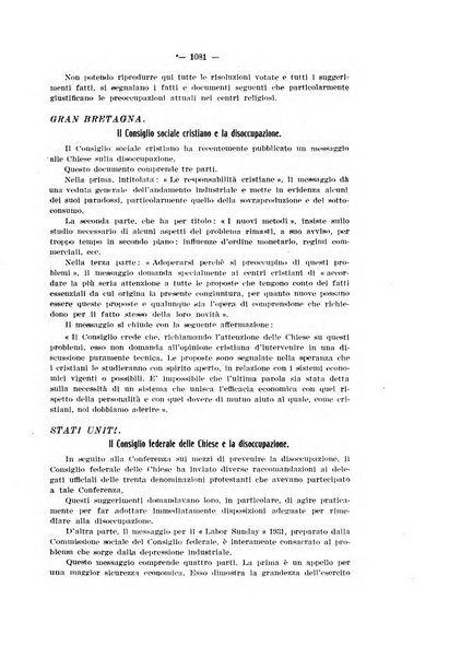 Informazioni sociali pubblicazione mensile curata dall'Ufficio corrispondente di Roma dell'Ufficio internazionale del lavoro, Ginevra