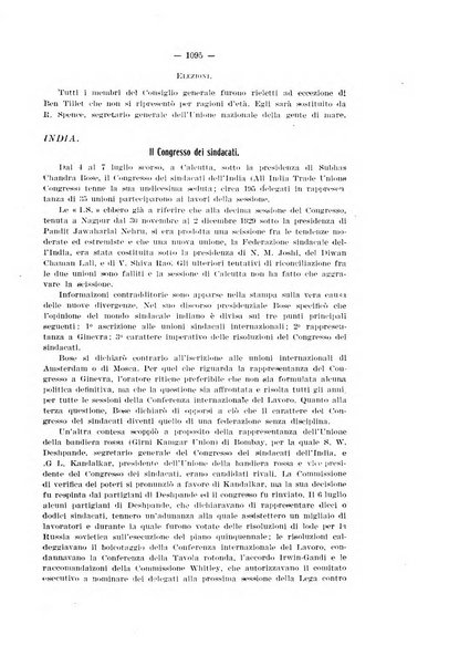 Informazioni sociali pubblicazione mensile curata dall'Ufficio corrispondente di Roma dell'Ufficio internazionale del lavoro, Ginevra