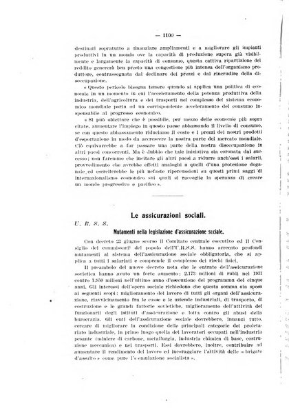 Informazioni sociali pubblicazione mensile curata dall'Ufficio corrispondente di Roma dell'Ufficio internazionale del lavoro, Ginevra