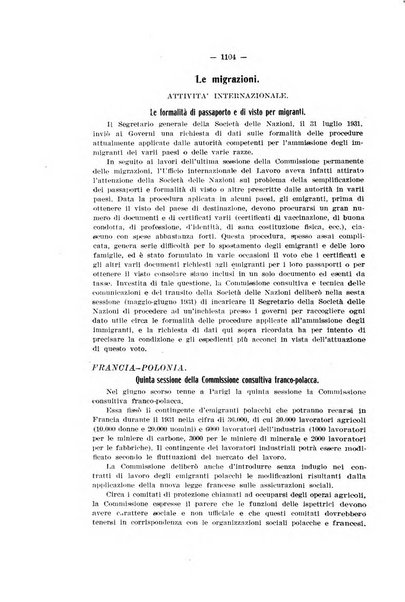 Informazioni sociali pubblicazione mensile curata dall'Ufficio corrispondente di Roma dell'Ufficio internazionale del lavoro, Ginevra