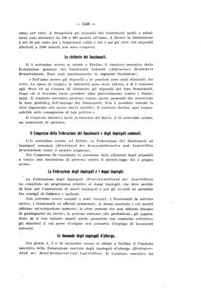 Informazioni sociali pubblicazione mensile curata dall'Ufficio corrispondente di Roma dell'Ufficio internazionale del lavoro, Ginevra