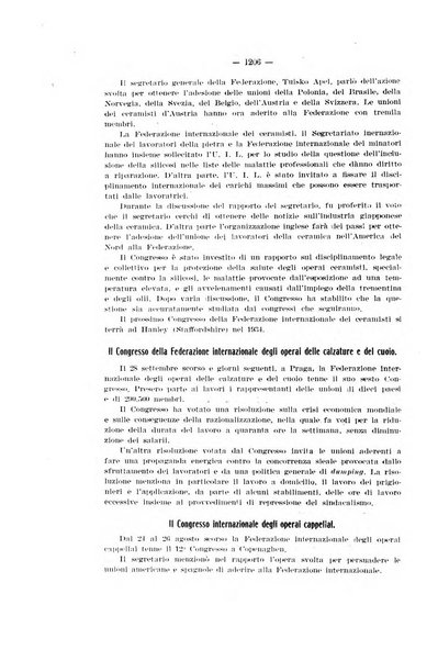 Informazioni sociali pubblicazione mensile curata dall'Ufficio corrispondente di Roma dell'Ufficio internazionale del lavoro, Ginevra