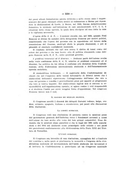 Informazioni sociali pubblicazione mensile curata dall'Ufficio corrispondente di Roma dell'Ufficio internazionale del lavoro, Ginevra