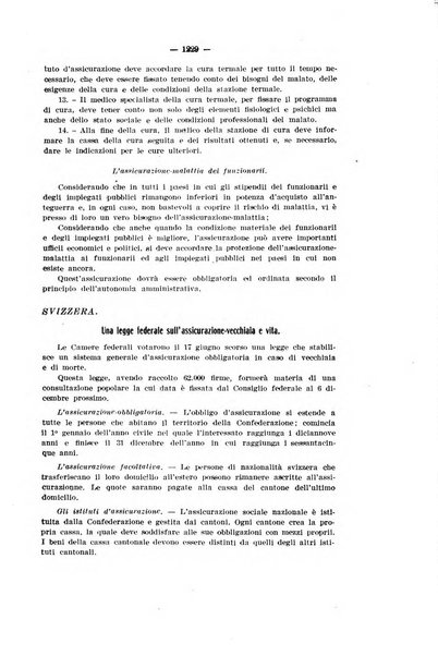 Informazioni sociali pubblicazione mensile curata dall'Ufficio corrispondente di Roma dell'Ufficio internazionale del lavoro, Ginevra